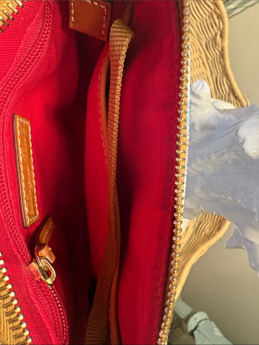 Gingham Blue & White Crossbody - Picture 10 of 14